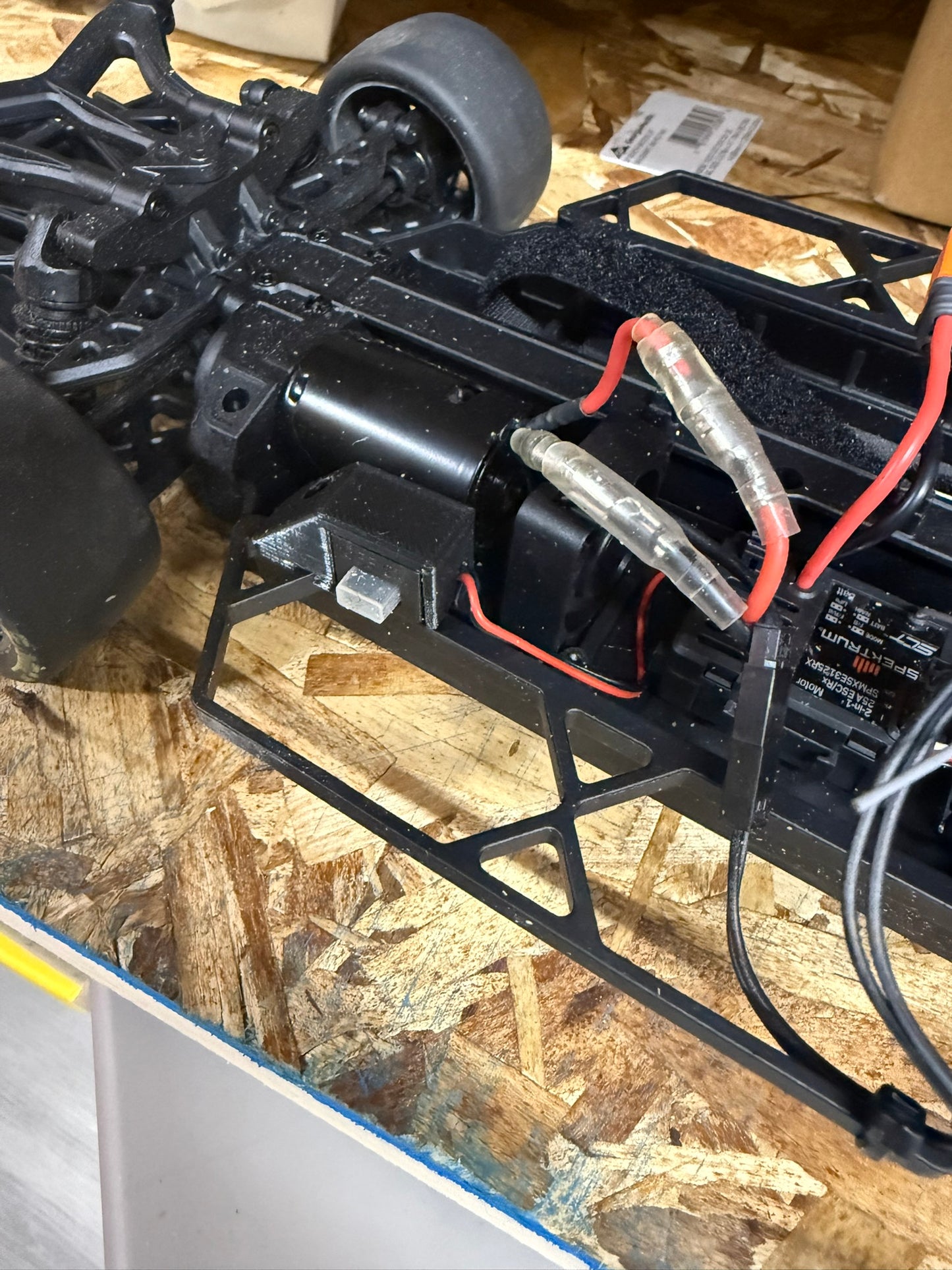 Losi Nascar Power Switch Relocator