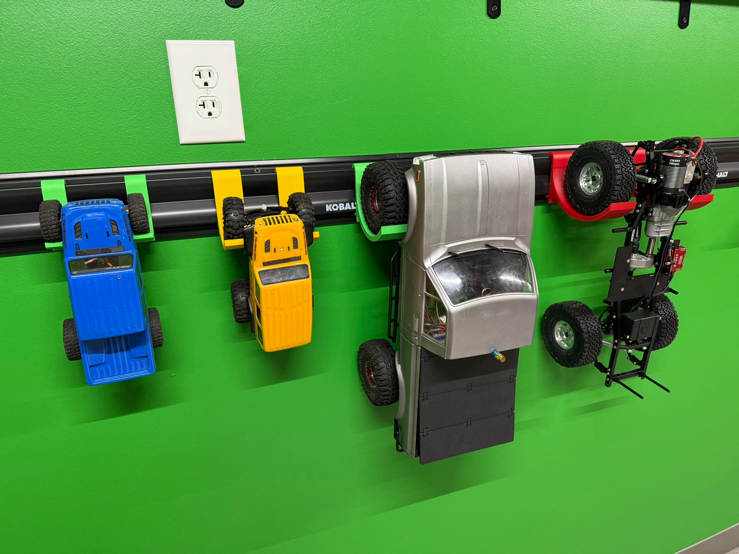 RC Transmitter and RC Car and Truck Wall Mount