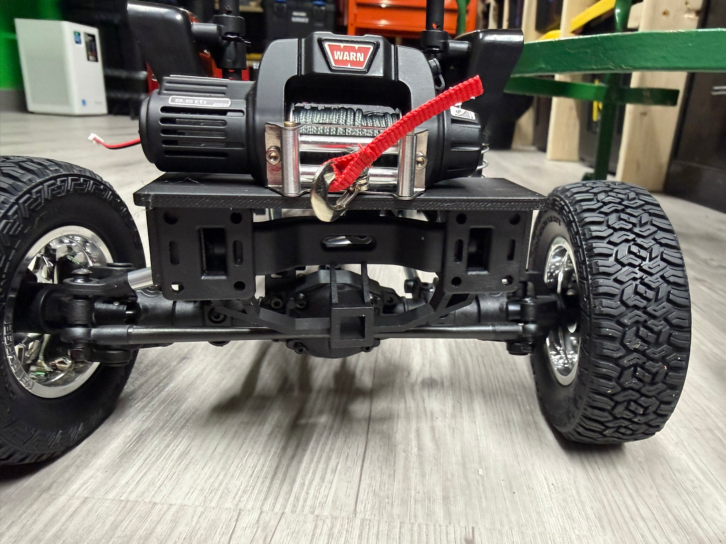 Winch Mount RC4WD TF2, Axial SCX10 II or III, Traxxas TRX4, CEN F450 Sicario