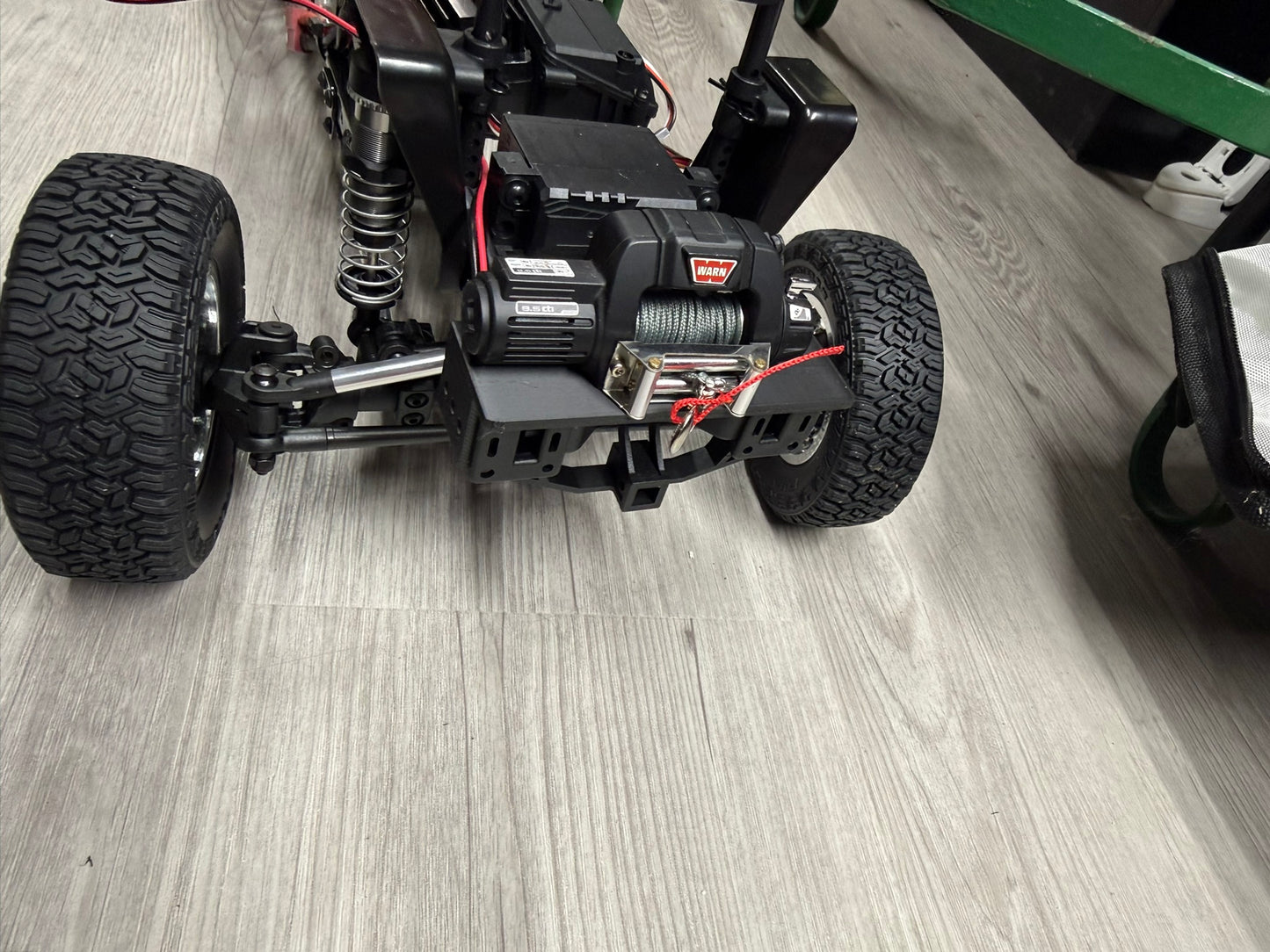 Winch Mount RC4WD TF2, Axial SCX10 II or III, Traxxas TRX4, CEN F450 Sicario